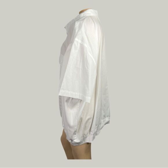 HB White Banded Short Sleeve Button Down Shirt 2XL - Picture 7 of 7